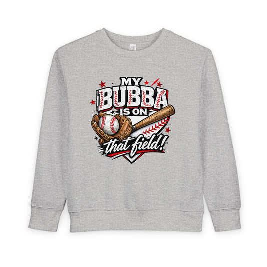 Toddler Sweatshirt - Bubba baseball Sweater