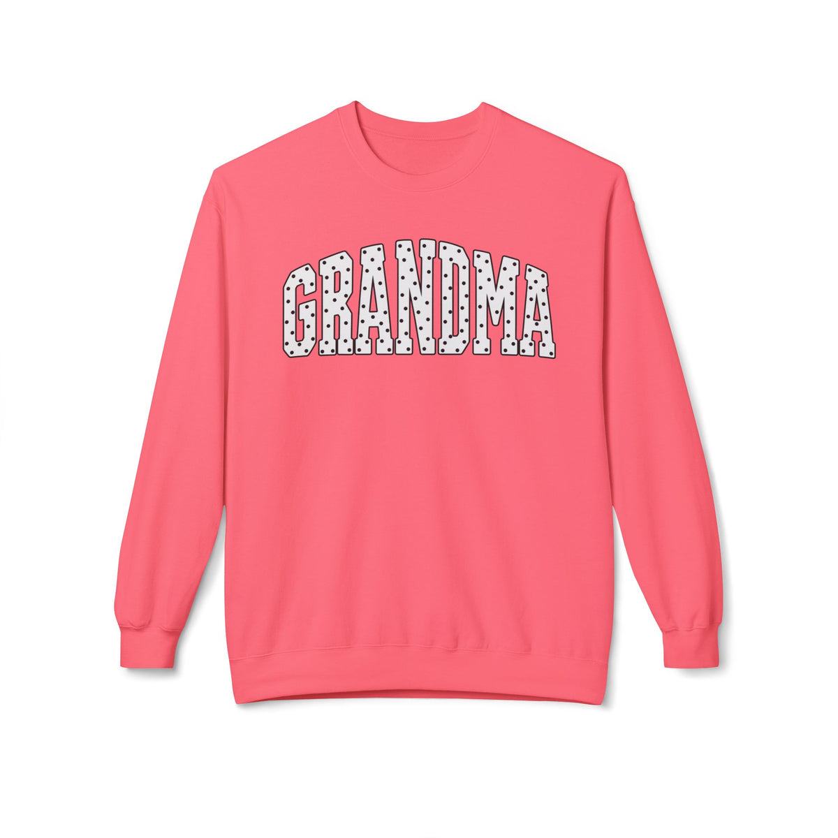 Grandma Floral Outline Sweatshirt — Cozy Mother's Day Gift
