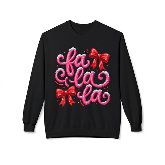 Crewneck Sweatshirt- Fa la la ♥️