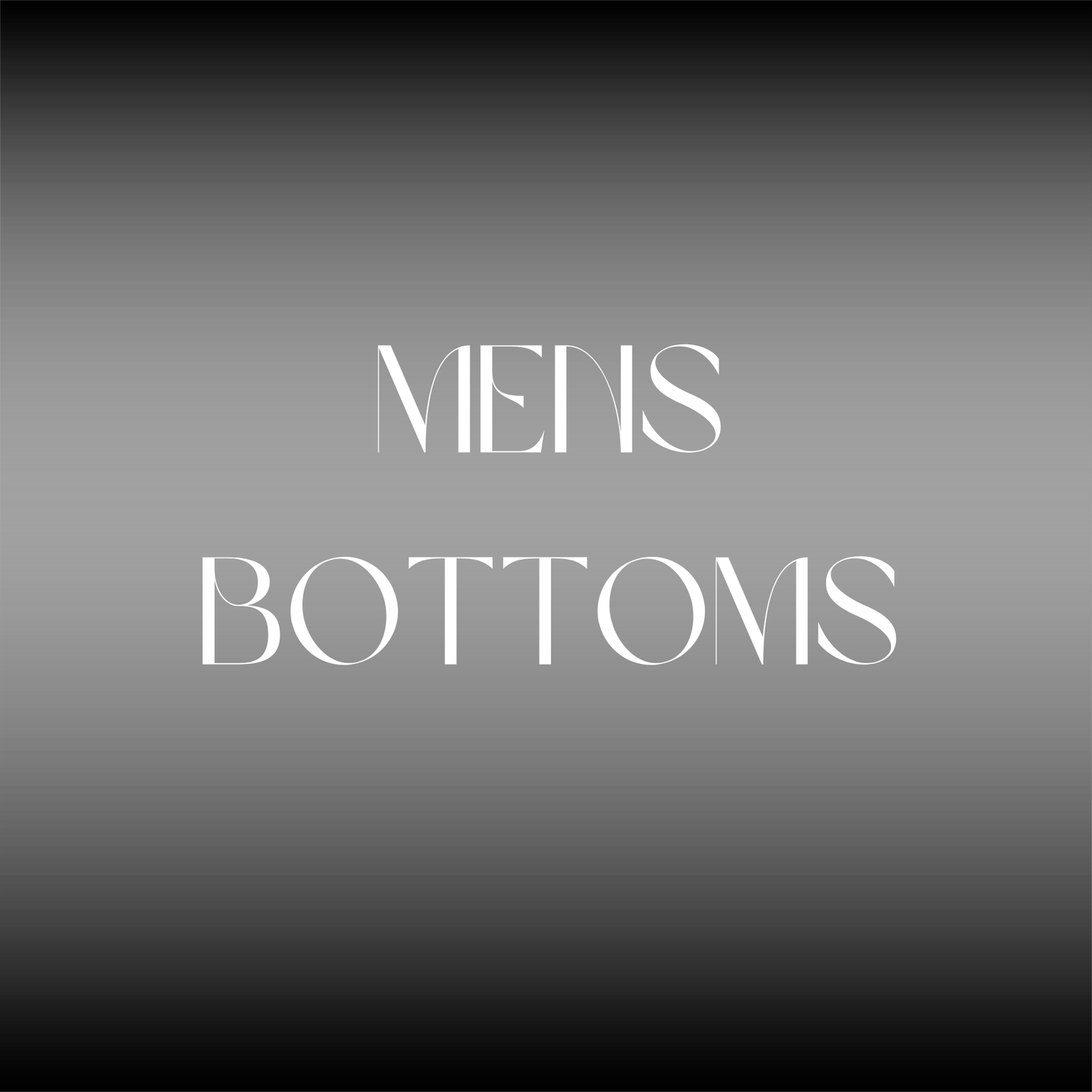 MENS BOTTOMS