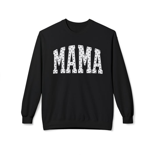 Mama Polka Dot Crewneck Sweatshirt