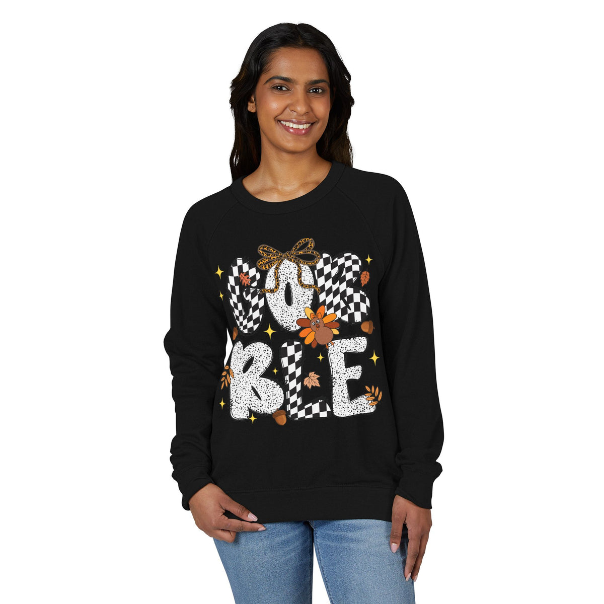 Unisex French Terry Raglan Crewneck