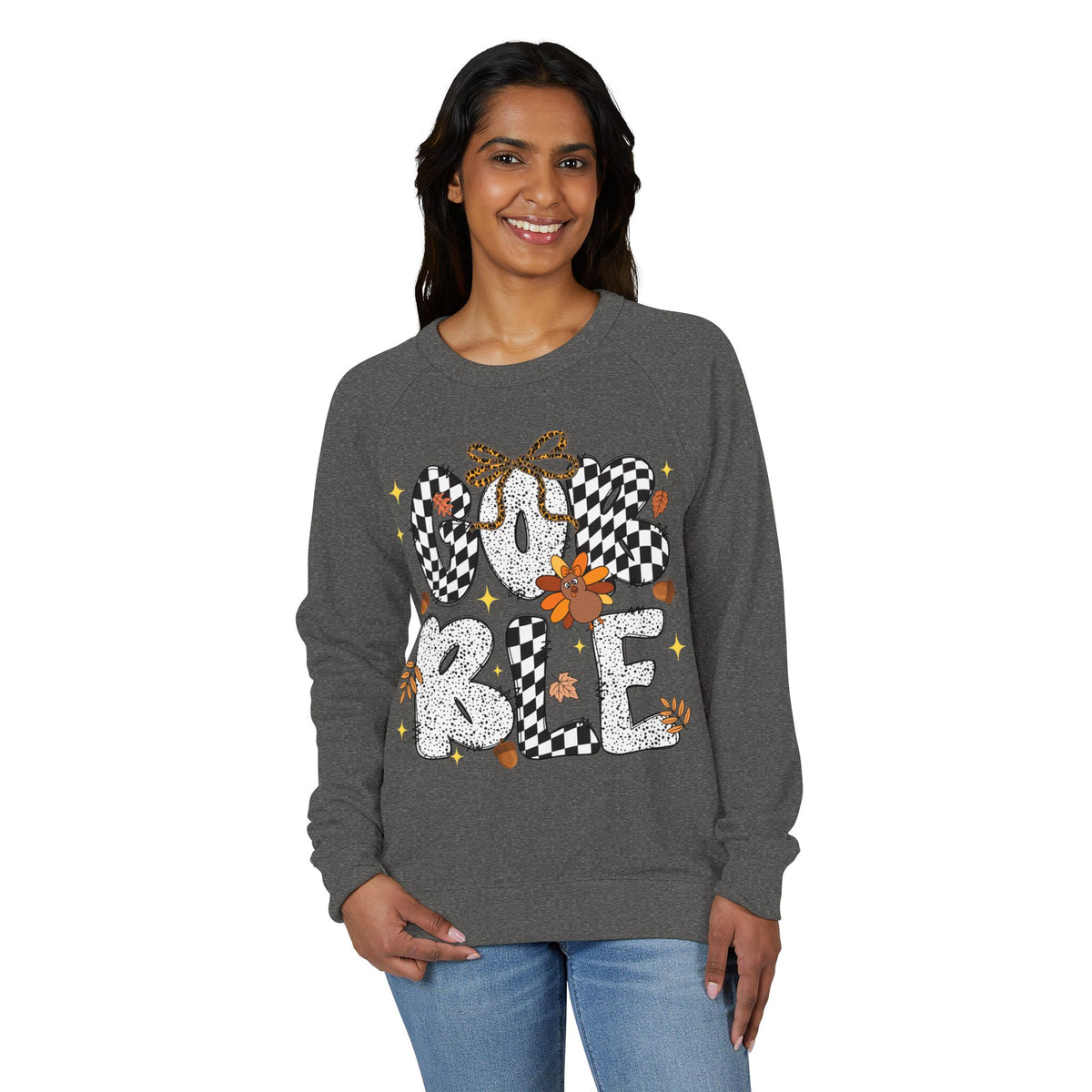 Unisex French Terry Raglan Crewneck