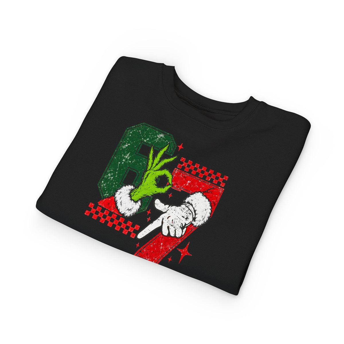 Toddler Sweatshirt - Grinch/Santa 67