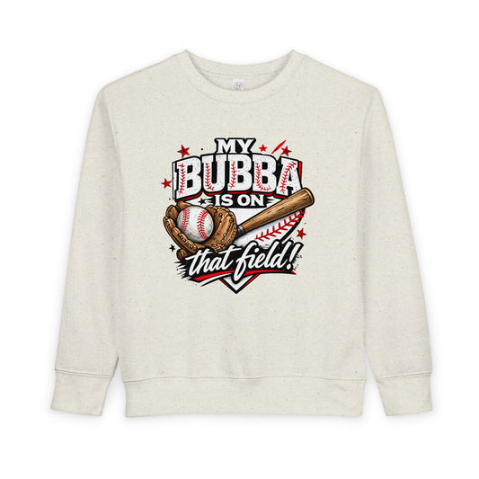 Toddler Sweatshirt - Bubba baseball Sweater