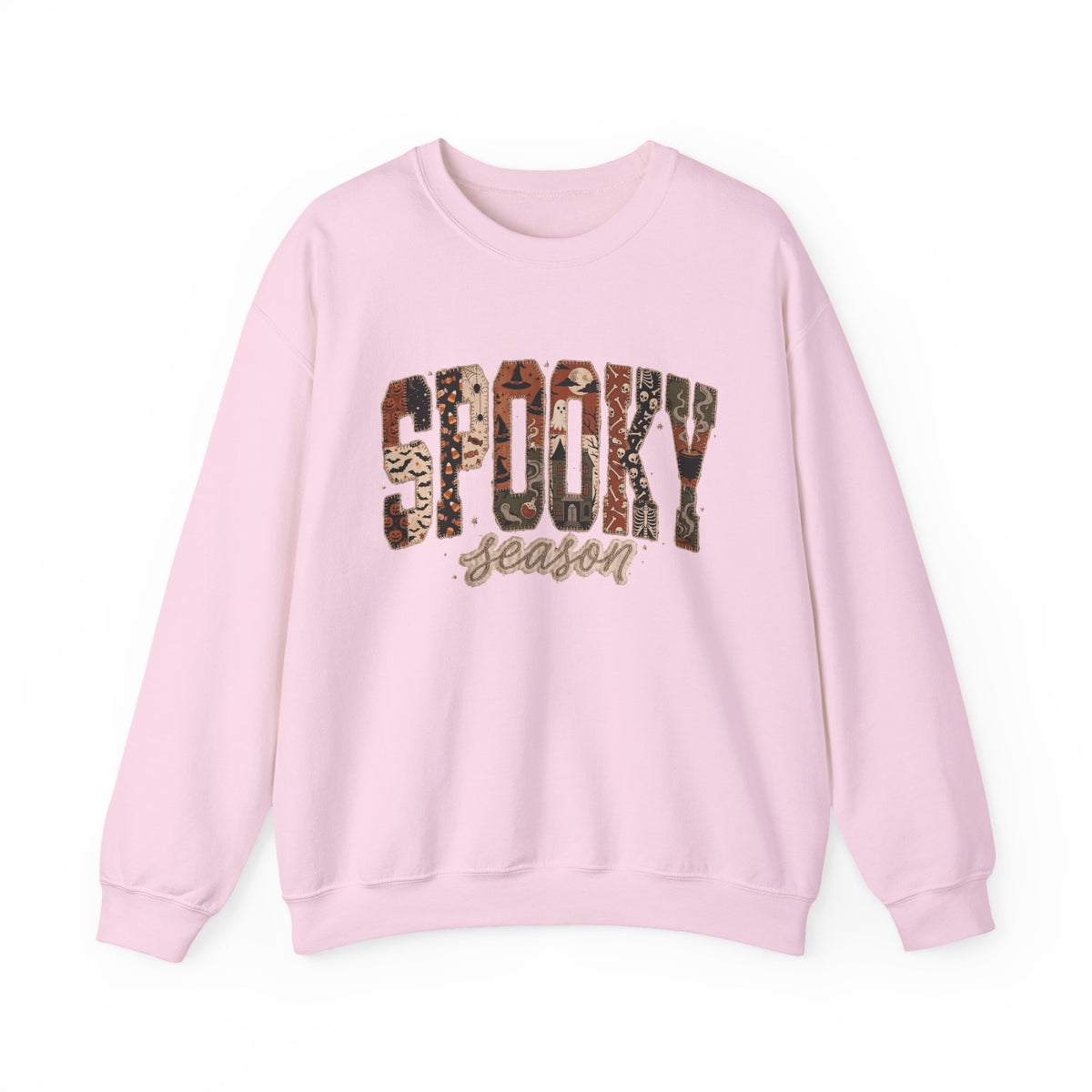 Spooky Season Sweatshirt — Leopard Print 'Spooky Season' Crewneck