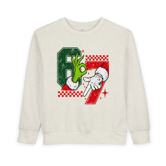 Toddler Sweatshirt - Grinch/Santa 67