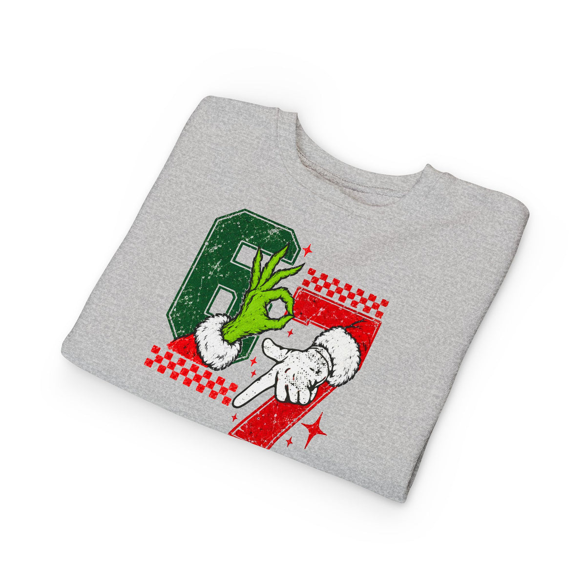 Toddler Sweatshirt - Grinch/Santa 67