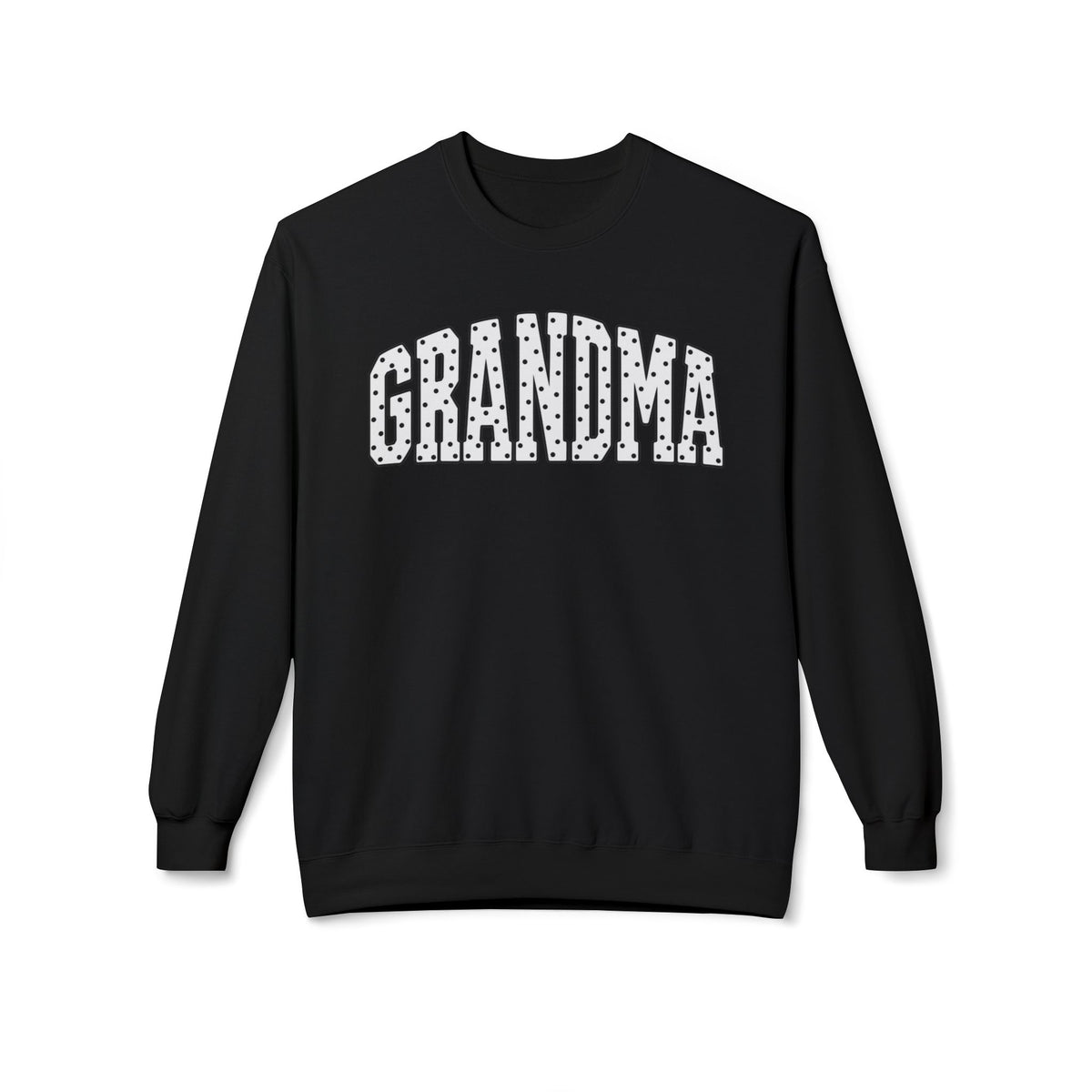 Grandma Floral Outline Sweatshirt — Cozy Mother's Day Gift