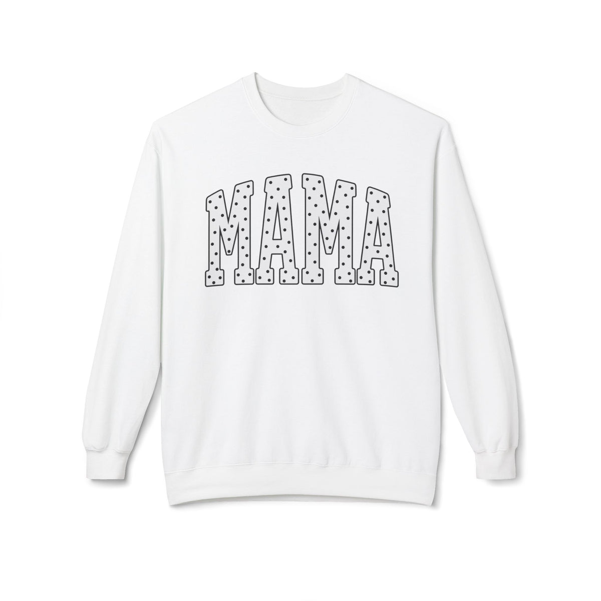 Mama Polka Dot Crewneck Sweatshirt