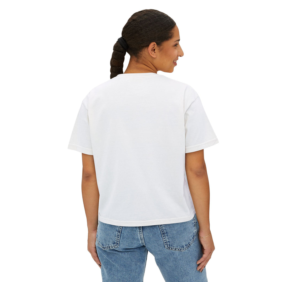 Fall In Love With Learning Tee — Cute Pumpkin & Leaves Teacher Shirt ( Boxy tee)
