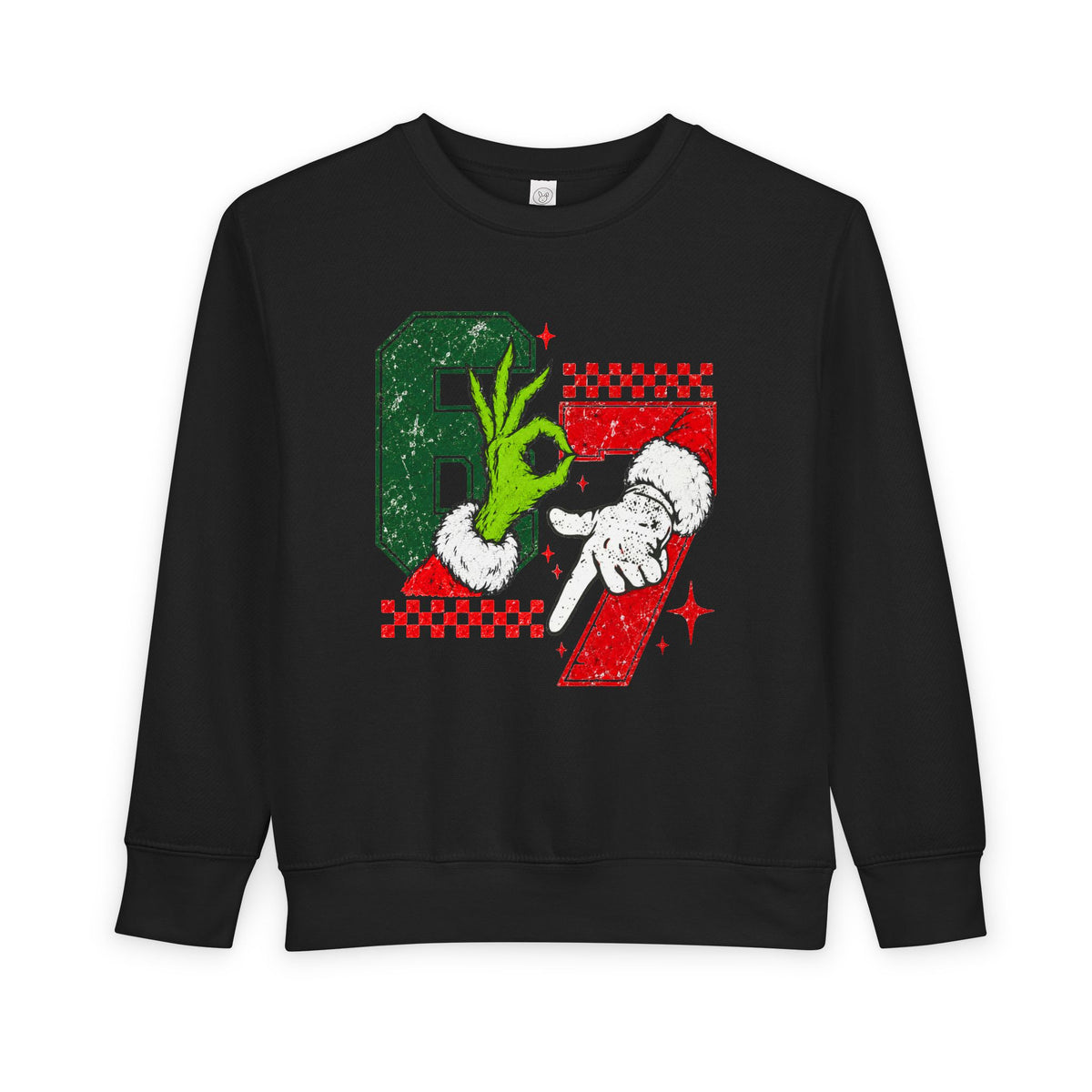 Toddler Sweatshirt - Grinch/Santa 67