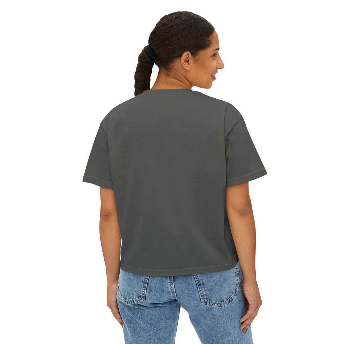 Fall In Love With Learning Tee — Cute Pumpkin & Leaves Teacher Shirt ( Boxy tee)