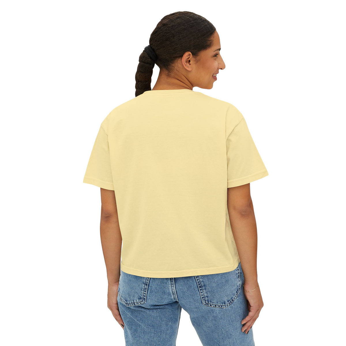 Fall In Love With Learning Tee — Cute Pumpkin & Leaves Teacher Shirt ( Boxy tee)